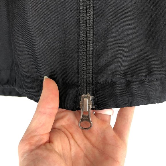 Port Authority Men's Size Medium Black KPM Long Sleeve Lined Full Zip Jacket - Picture 15 of 15